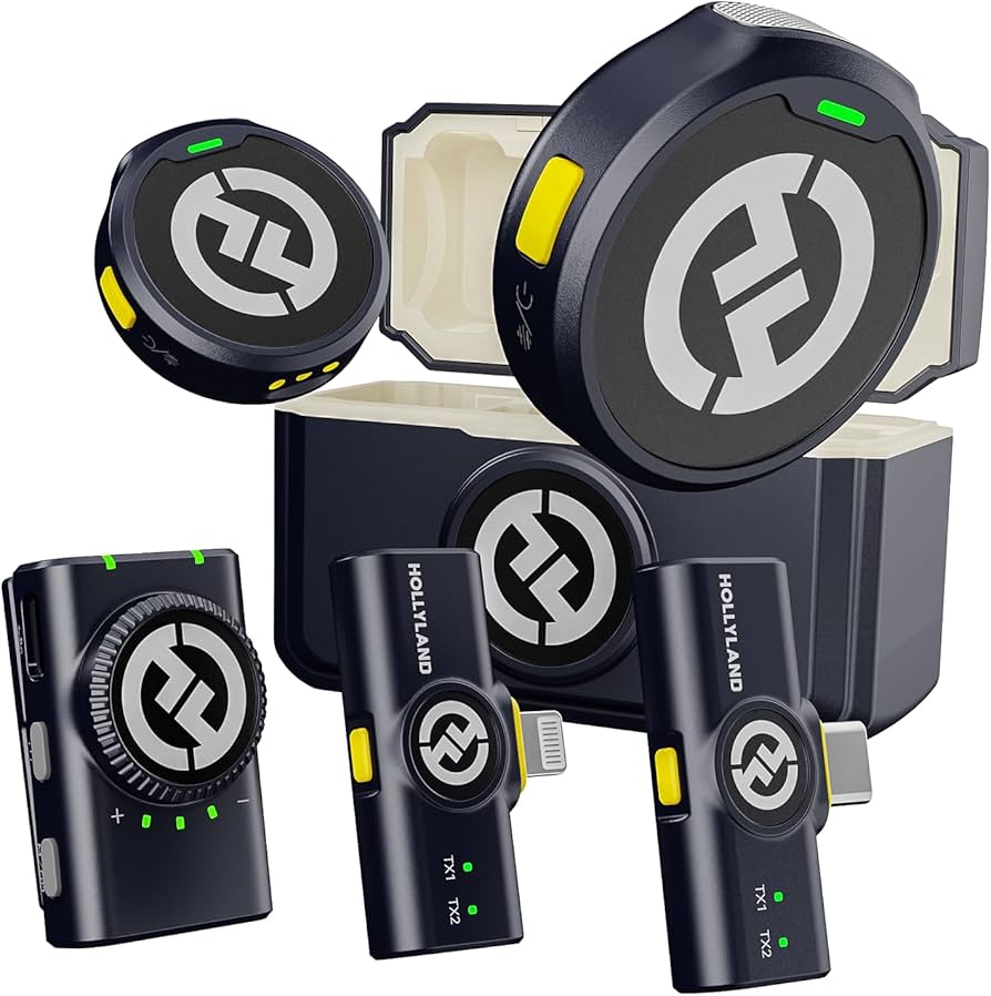 مايك لاسلكي احترافي من هولي لاند لارك M2 - النسخة الكومبو أورجينال - الصورة 3